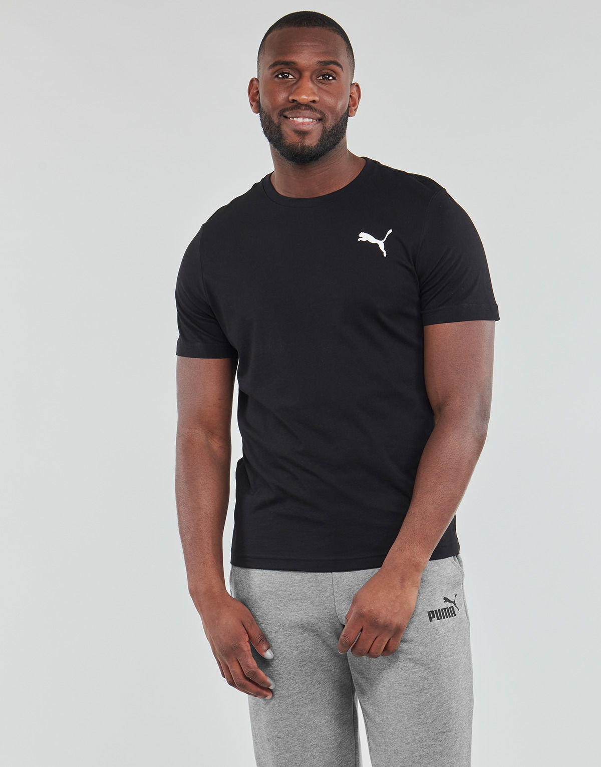 Tričko Puma ESS CAT LOGO TEE Čierna | 586668-51, 1