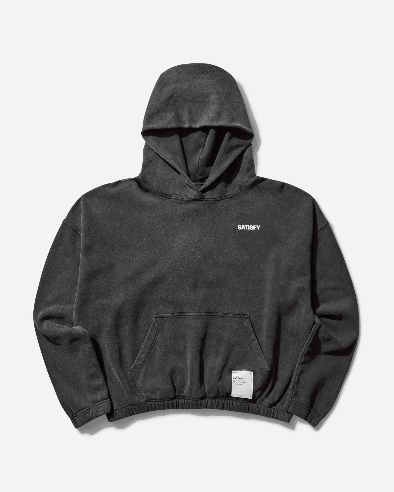 Mikina Satisfy SoftCell Hoodie Čierna | 11046 AB-SAB, 0