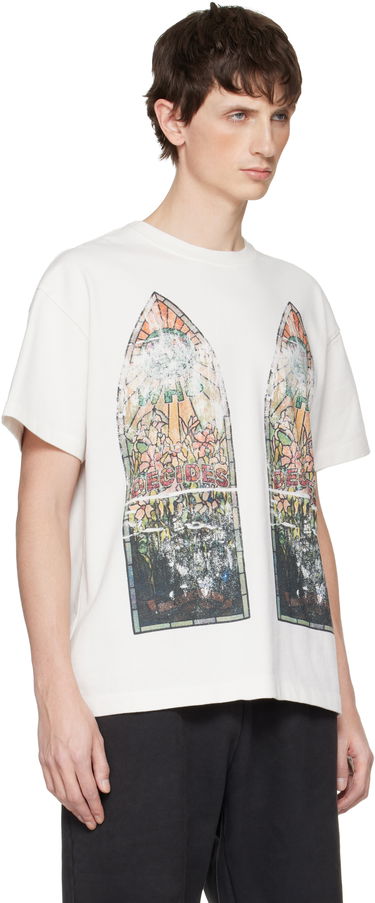 Tričko Who Decides War Who Decides War Faded Jersey T-Shirt Biela | 1110210001FW25, 1