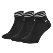 Super Striped Cuff Ankle Socks 3 Pack