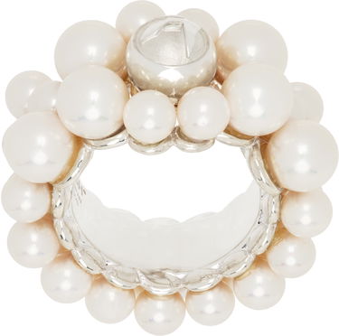 Prsteň Ambush AMBUSH Pearl Mix Ring Biela | BWOC005F24SIL0017200, 0