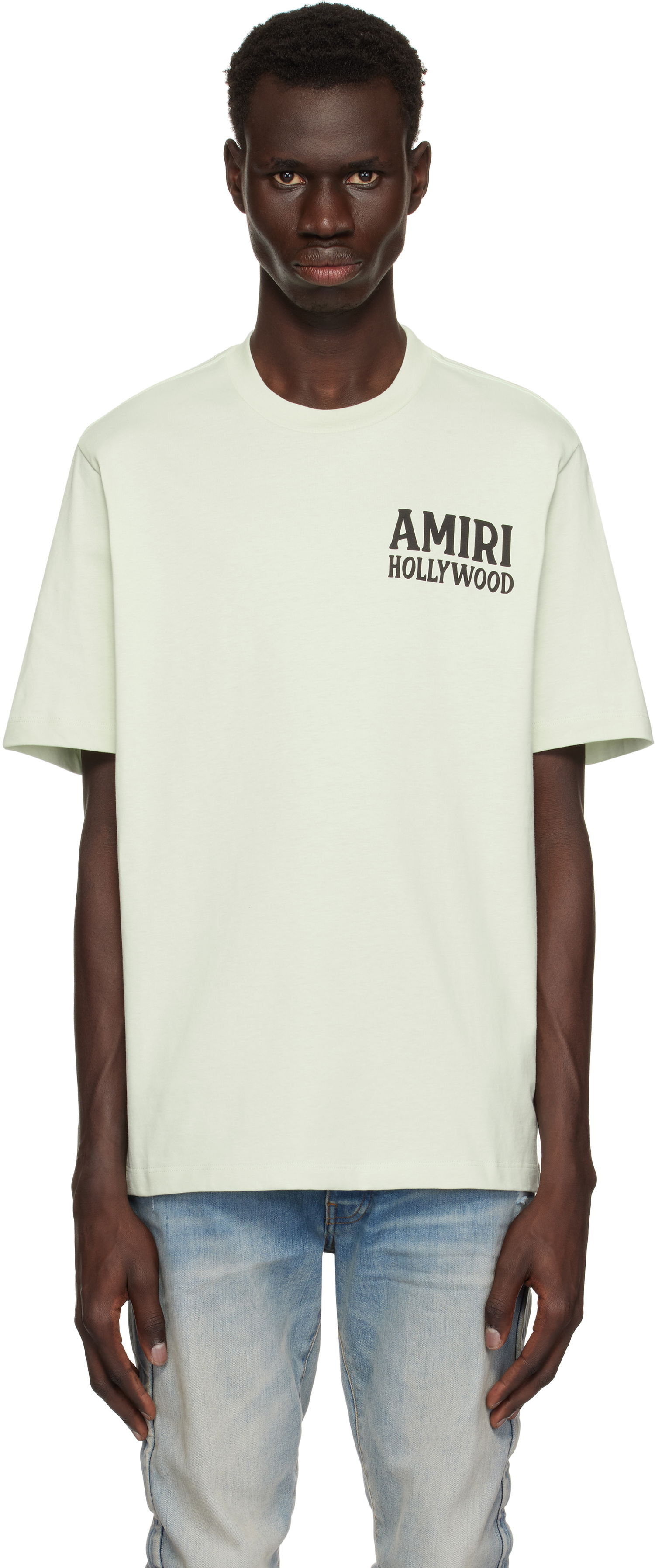 Tričko AMIRI Amiri Jazz Wolf Graphic T-Shirt Zelené | AMJYTE1169, 0
