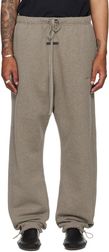 Tepláky Fear of God Fear of God ESSENTIALS Relaxed Fleece Piping Sweatpants Šedá | 130SP258063F, 0
