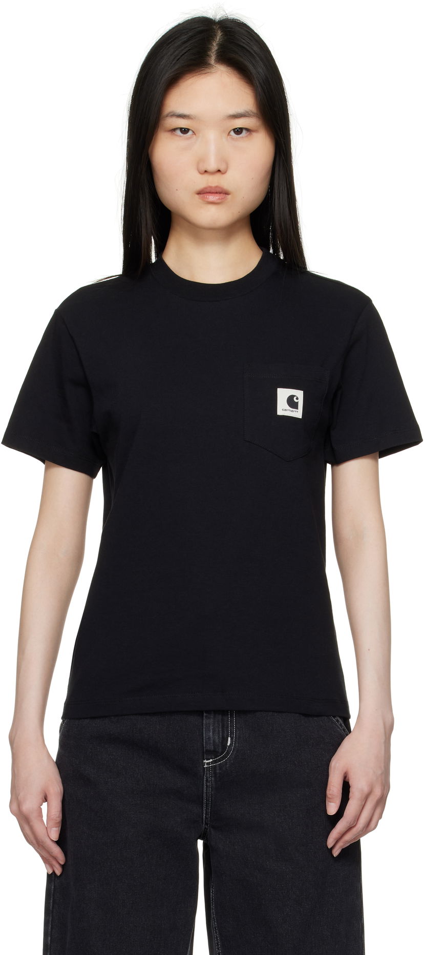 Tričko Carhartt WIP Pocket T-Shirt Čierna | I032215 89XX