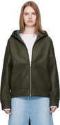 A.P.C. Alvin Wool Zip-Up Hoodie