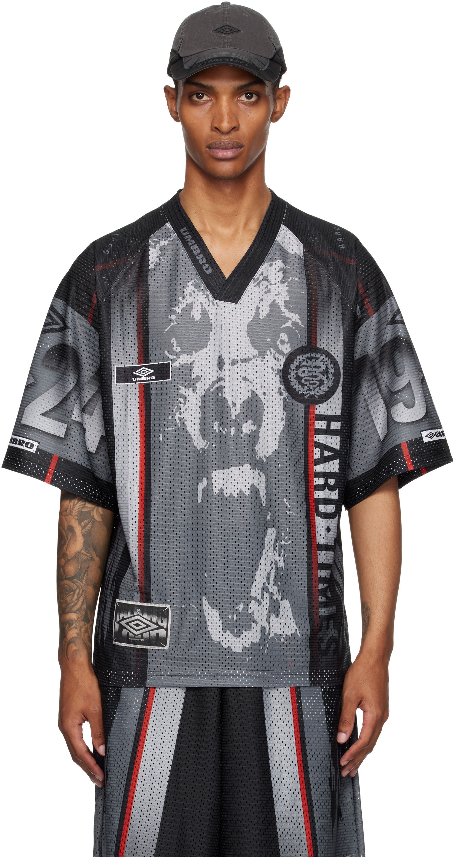 Dres Umbro Umbro 'Hard Times' Football Jersey Čierna | UBMW0247FA164, 0