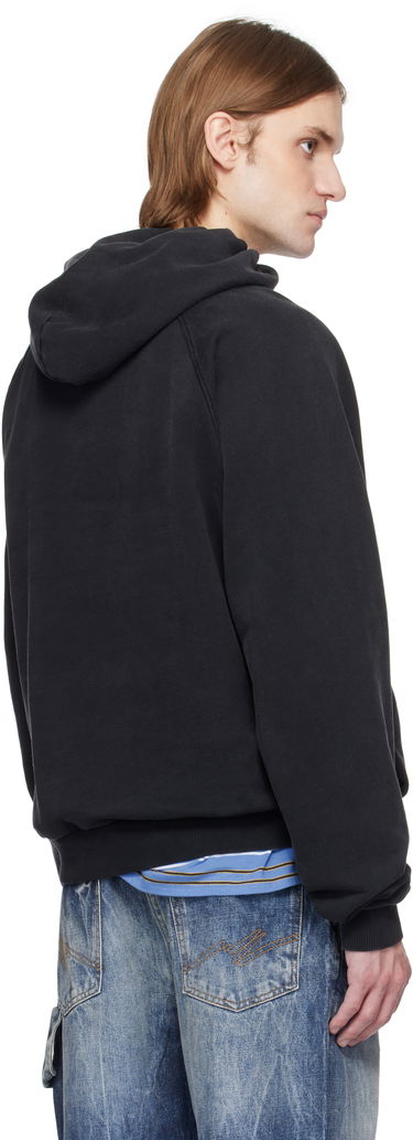 Mikina Martine Rose Martine Rose Raglan Hoodie Čierna | 651JS02002M, 2