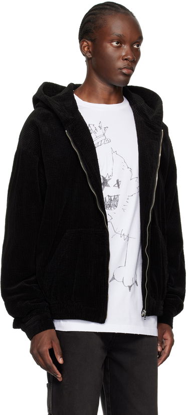 Mikina We11done We11done Zip-Up Hooded Jacket Čierna | WD-JP2-24-083-M-BK, 1