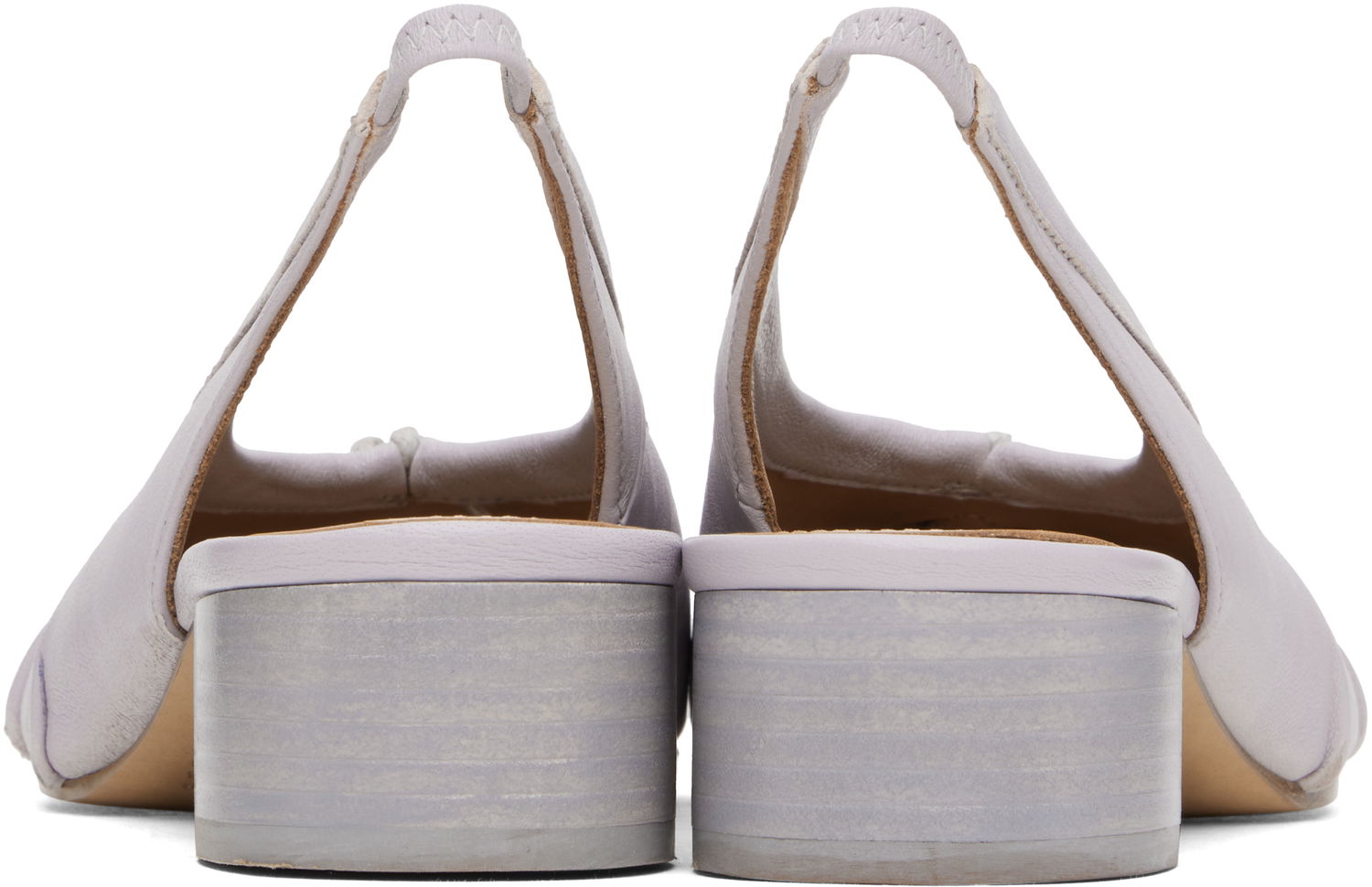 Tenisky a topánky Maison Margiela Maison Margiela Tabi Ballerina Slingback Heels Fialová | S58WZ0141 P6378, 1