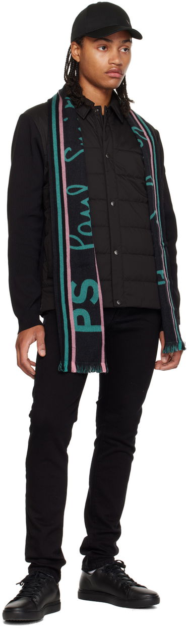 Šál Paul Smith PS Paul Smith Team Scarf Čierna | 79 BLACKS, 2