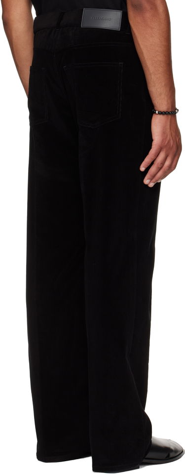 Nohavice FERRAGAMO Ferragamo Corduroy Trousers Čierna | 784655, 2