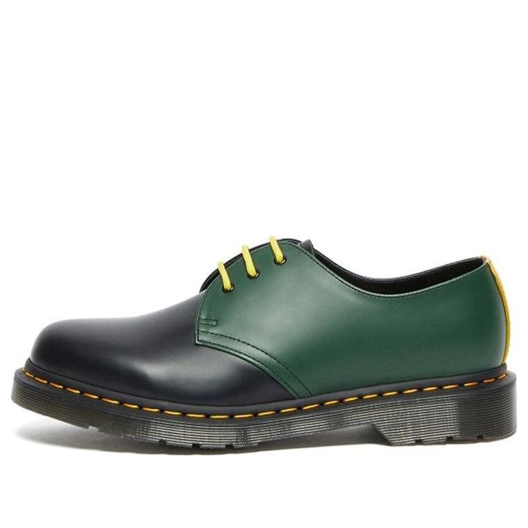 Tenisky a topánky Dr. Martens 1461 Contrast Smooth Leather Shoes Zelené | 27289001