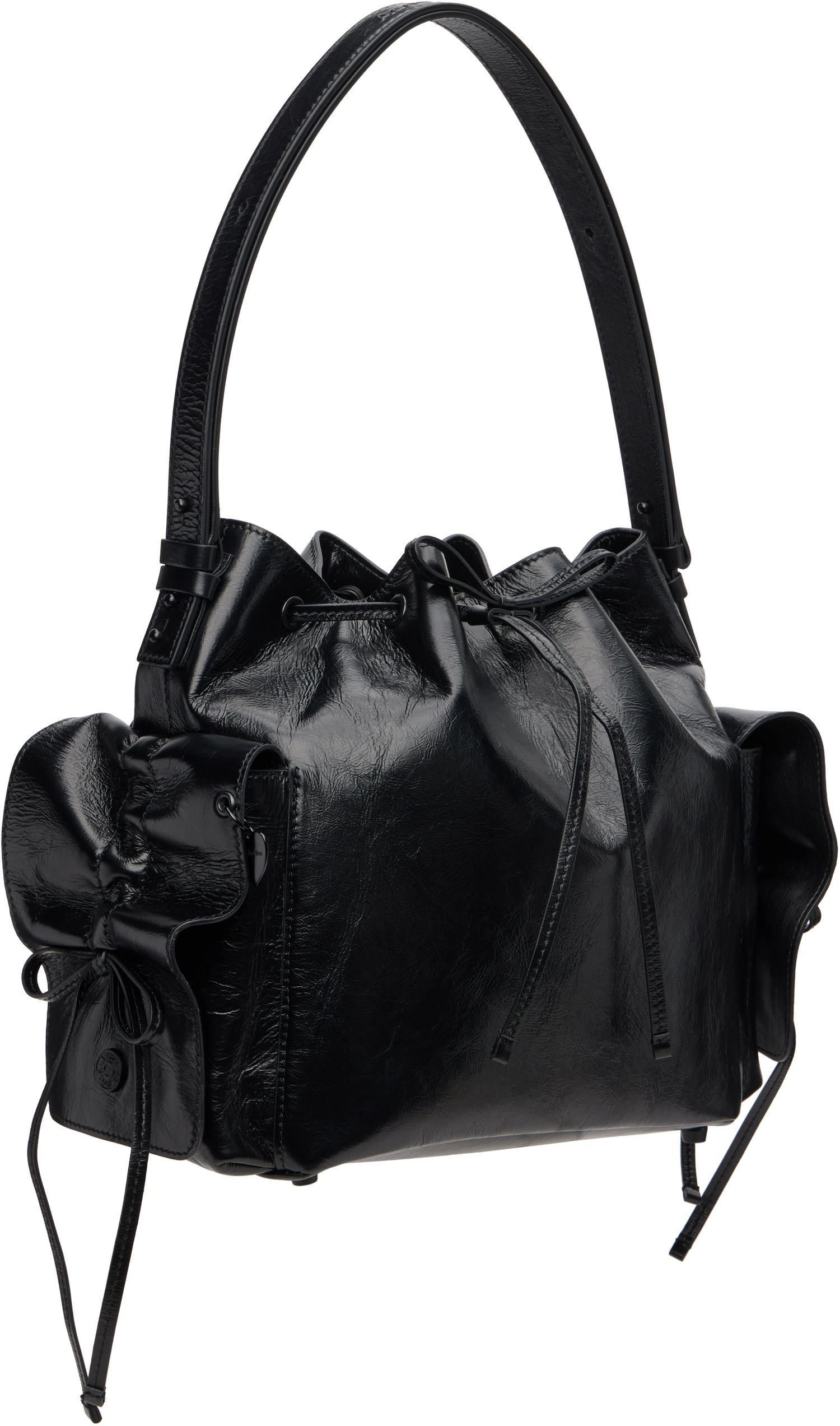 Kabelka Acne Studios Acne Studios Multipocket Bucket Bag Čierna | A10457-, 1