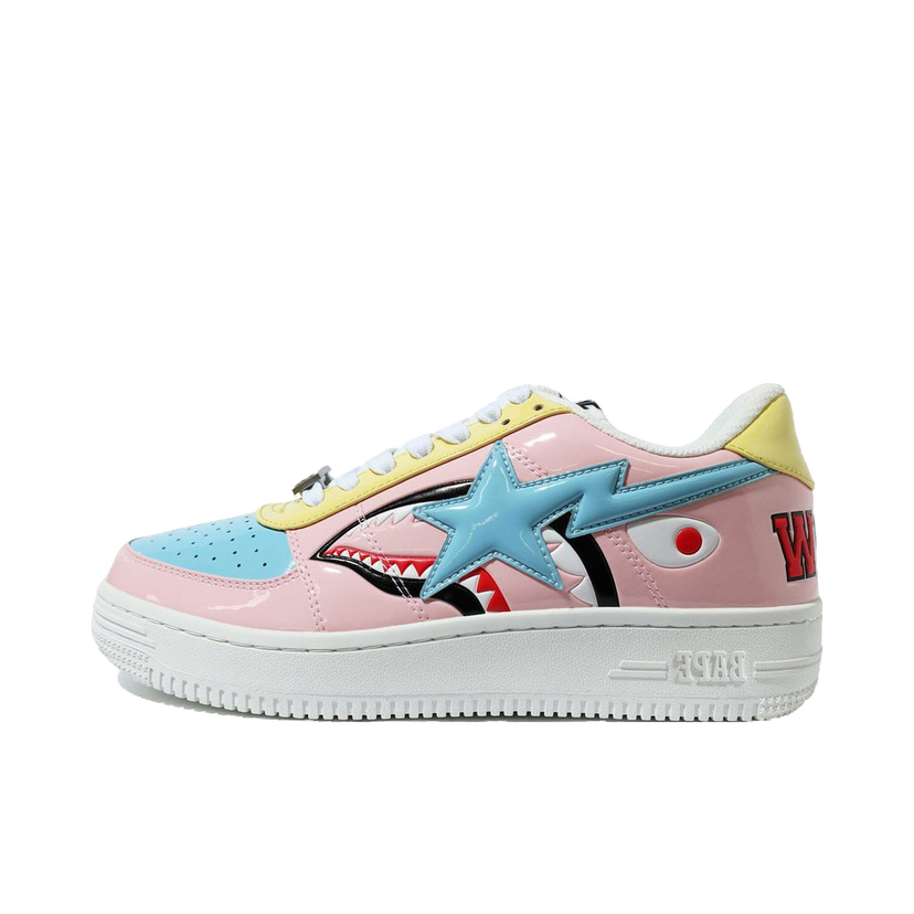 Tenisky a topánky BAPE Bape Sta Low M2 20th Anniversary Patent "Pink" Ružová | 1G30191002