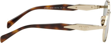 Slnečné okuliare Prada Prada Eyewear Collection Round Sunglasses Hnedá | 0PR 65ZS ZVN70L55 8056262349915, 1