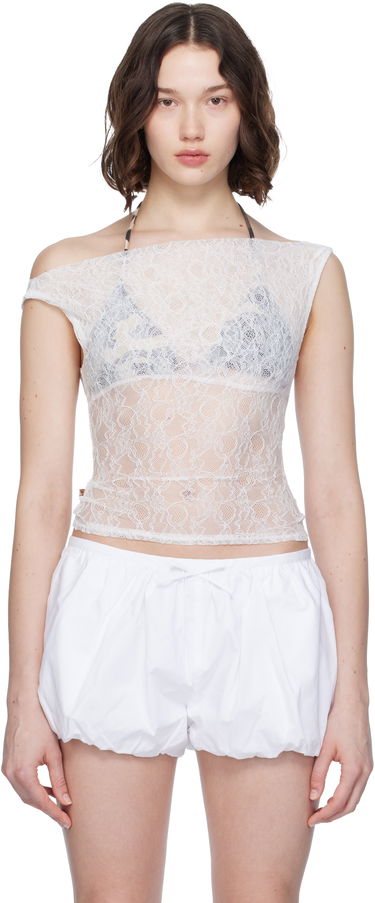 Tielko Miaou Miaou Lani Lace Top Biela | 7114SLCDOV, 0