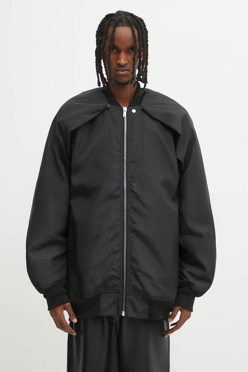 Bomber bunda Rick Owens Rick Owens DRKSHDW Convertible Jumbo Peter Flight Bomber Čierna | DU02E7789.NCV