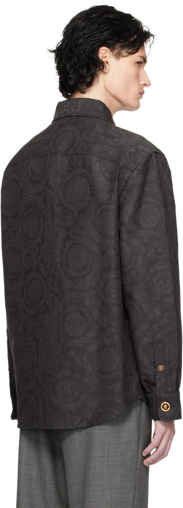 Košeľa Versace Gray Barocco Shirt Čierna | 1008738_1A09781, 2