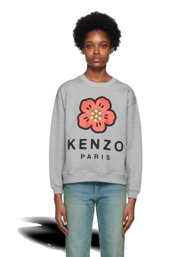 Sveter KENZO Paris Boke Flower Šedá | FC62SW0114ME