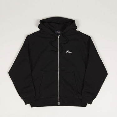 Mikina Dime Dime Cursive Zip Hoodie Čierna | DIME2SP2547BLK, 0