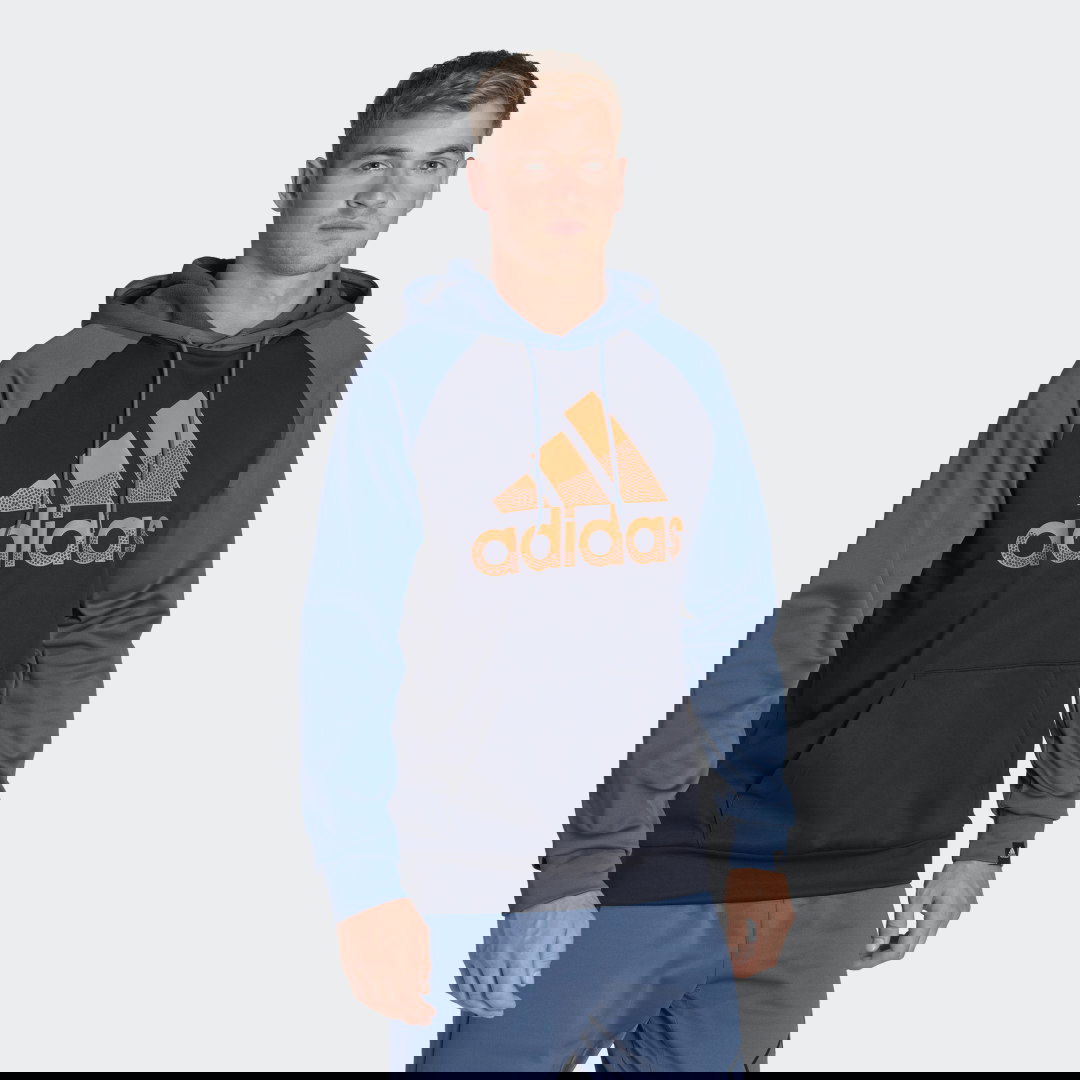 Mikina adidas Originals AEROREADY Game and Go Big Logo Hoodie Navy | HK9827, 0