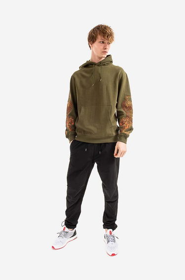 Mikina Maharishi Sweatshirt with print Zelené | 8031.OLIVE, 1