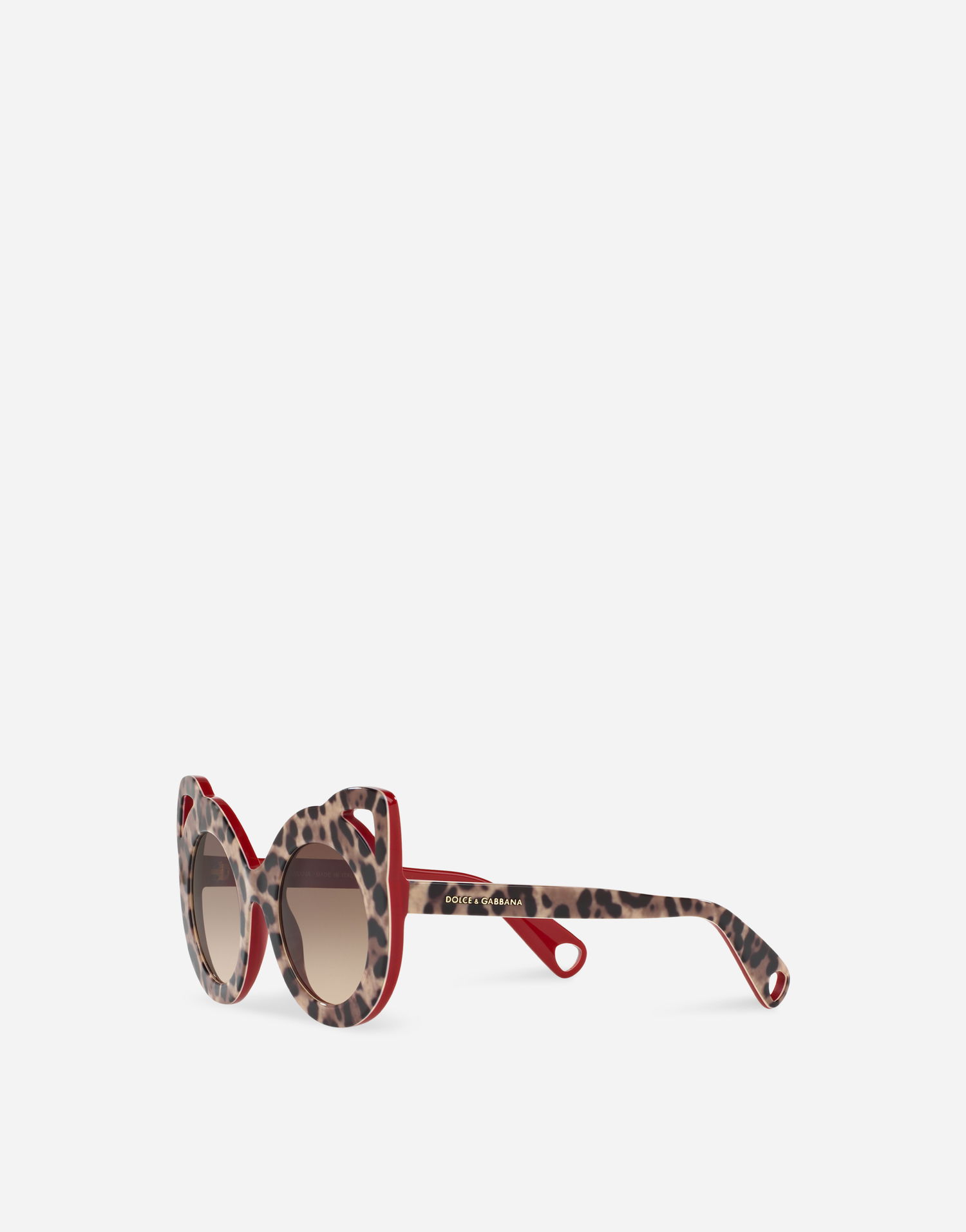 Slnečné okuliare Dolce & Gabbana Dolce & Gabbana Zambia Leopard Print Acetate Sunglasses Hnedá | VG4289VP0139V000, 1