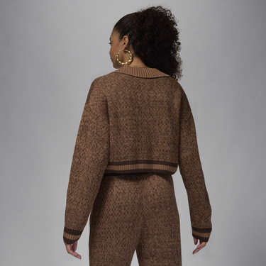 Sveter Jordan Knit Cardigan Hnedá | FZ4195-223, 2