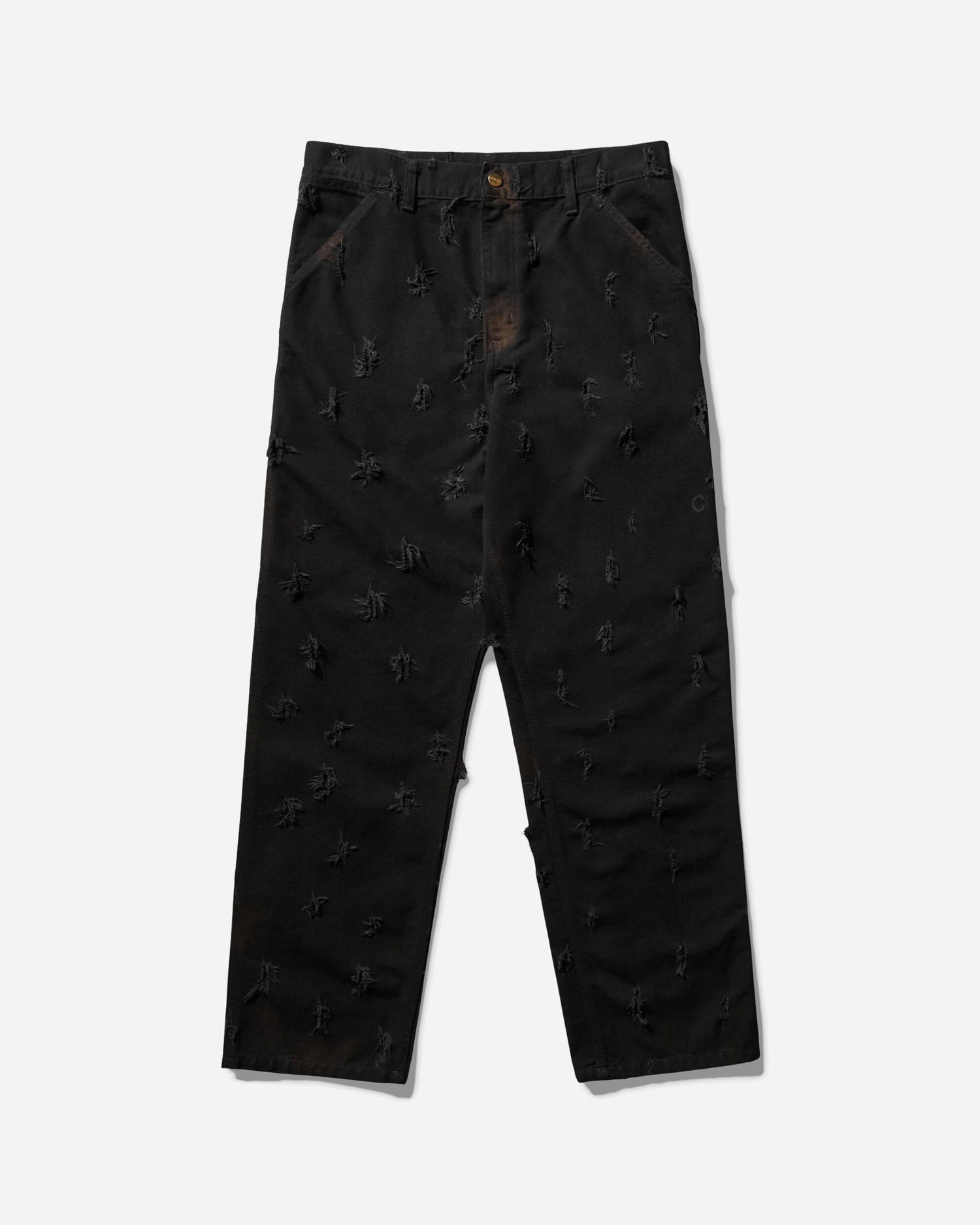 Džínsy Carhartt WIP Slam Jam Single Knee Distressed Pants Čierna | SPI031497 8902, 0