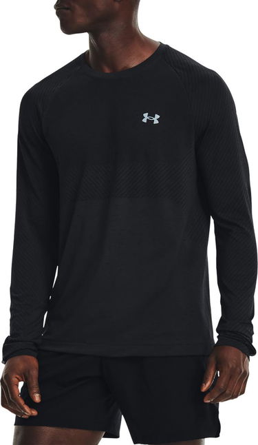 Tričko Under Armour Seamless Run LS T-shirt Čierna | 1366500-001, 0