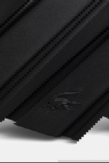 Taška cez rameno Lacoste Lacoste Pleated Leather Shoulder Bag Čierna | NU5015DP, 3