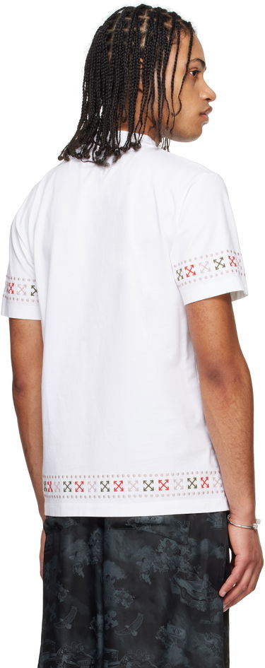 Tričko Off-White Off-White Putti Graphic T-Shirt Biela | OMAA027S25JER0020110, 2