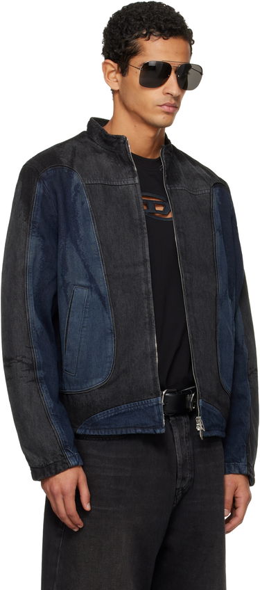 Bunda Diesel D-Blenk-S Paneled Denim Jacket Rôznofarebný | A18422-007BX-01, 1