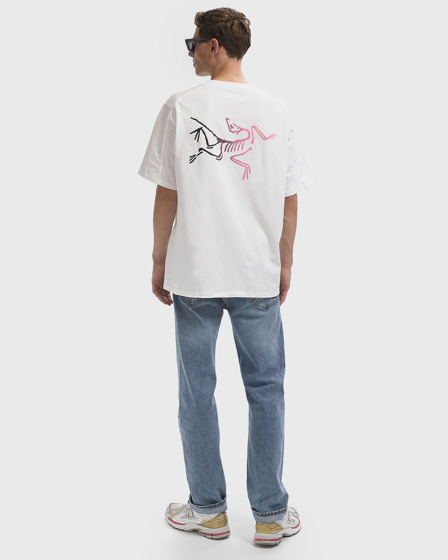 Tričko Arcteryx Kragg Logo Cotton T-Shirt Biela | X000008464-WHITE-LIGHT-SOUL, 1
