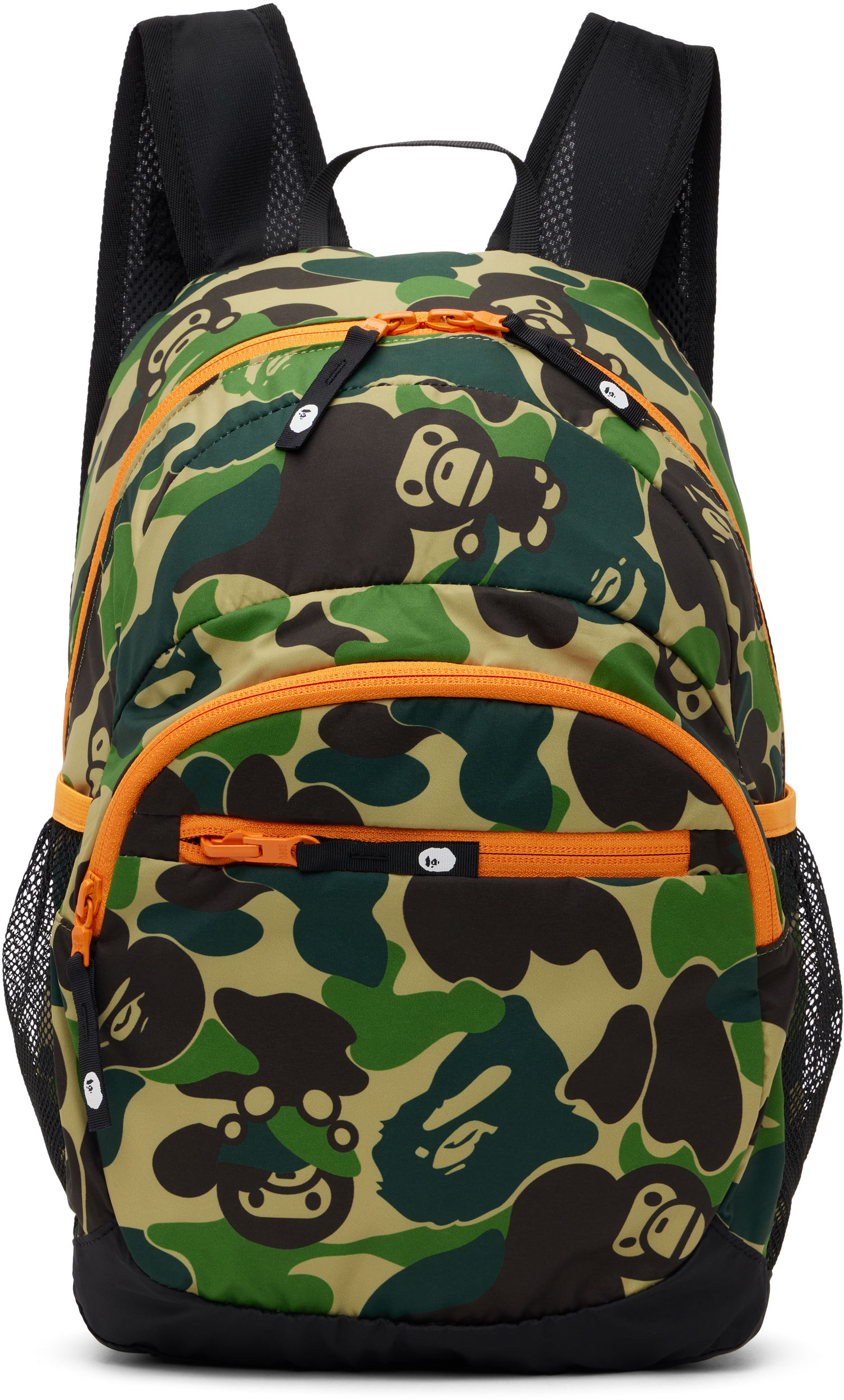 Batoh BAPE A Bathing Ape ABC Camo Milo Backpack Zelené | 002BAK803001K, 0