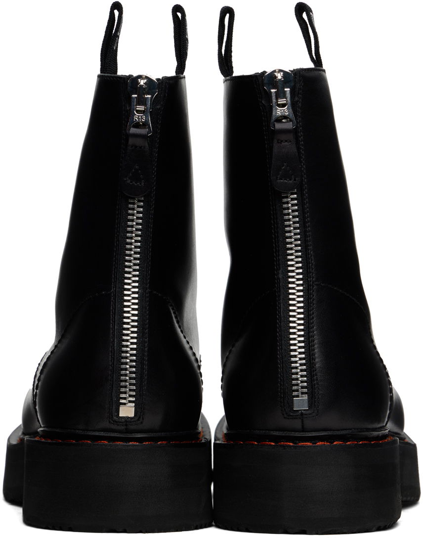 Oblečenie R13 R13 Single Stack Boots Čierna | R13MS025-S001A, 1