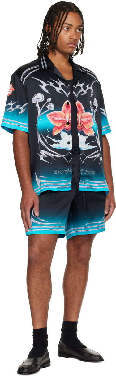 Šortky Casablanca Blades Silk Satin Shorts Rôznofarebný | M-AW25-TR-012-04, 3