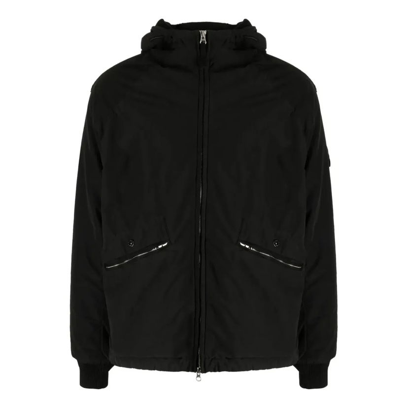 Parka Stone Island Hooded Jacket Čierna | 791541631-V0029
