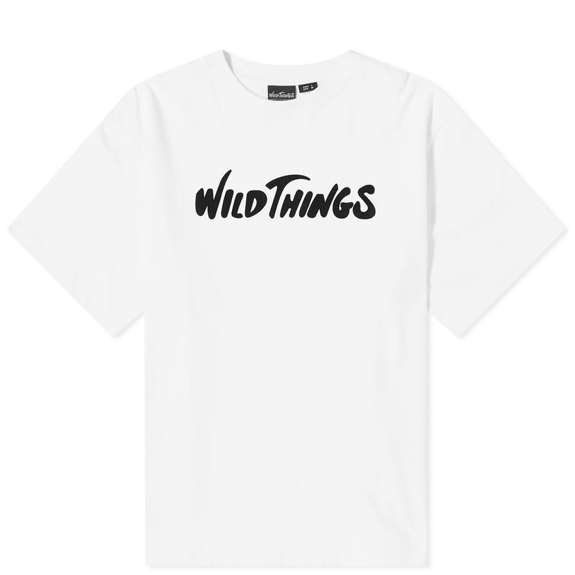 Tričko Wild things Logo T-Shirt Biela | WT241-22-WHT