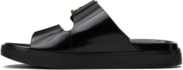 Doplnky Givenchy Givenchy 4G Liquid Flat Sandals Čierna | BE309UE2CF001, 2