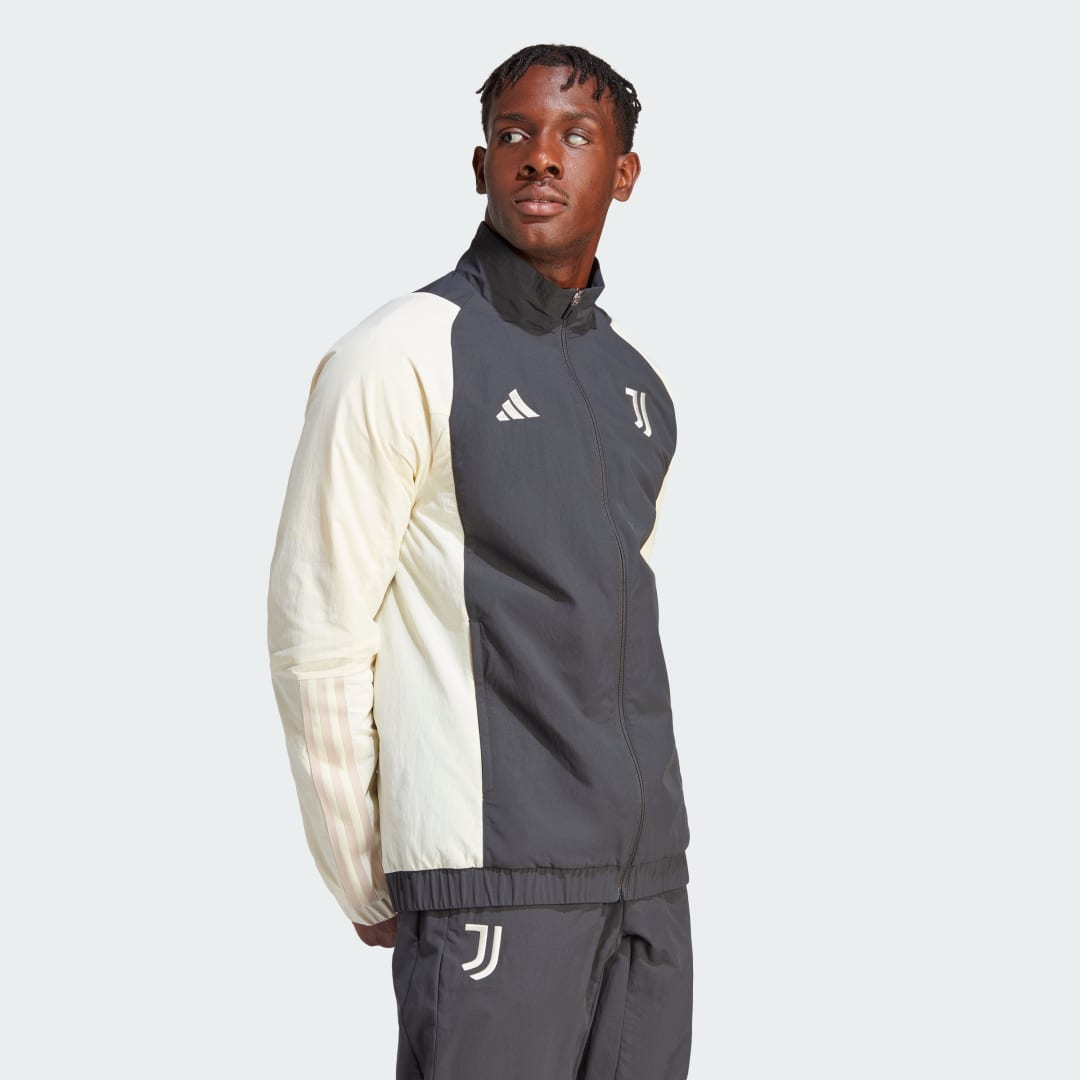 Bunda adidas Performance Juventus Tiro 23 Presentation Track Jacket Béžová | HZ5004, 0
