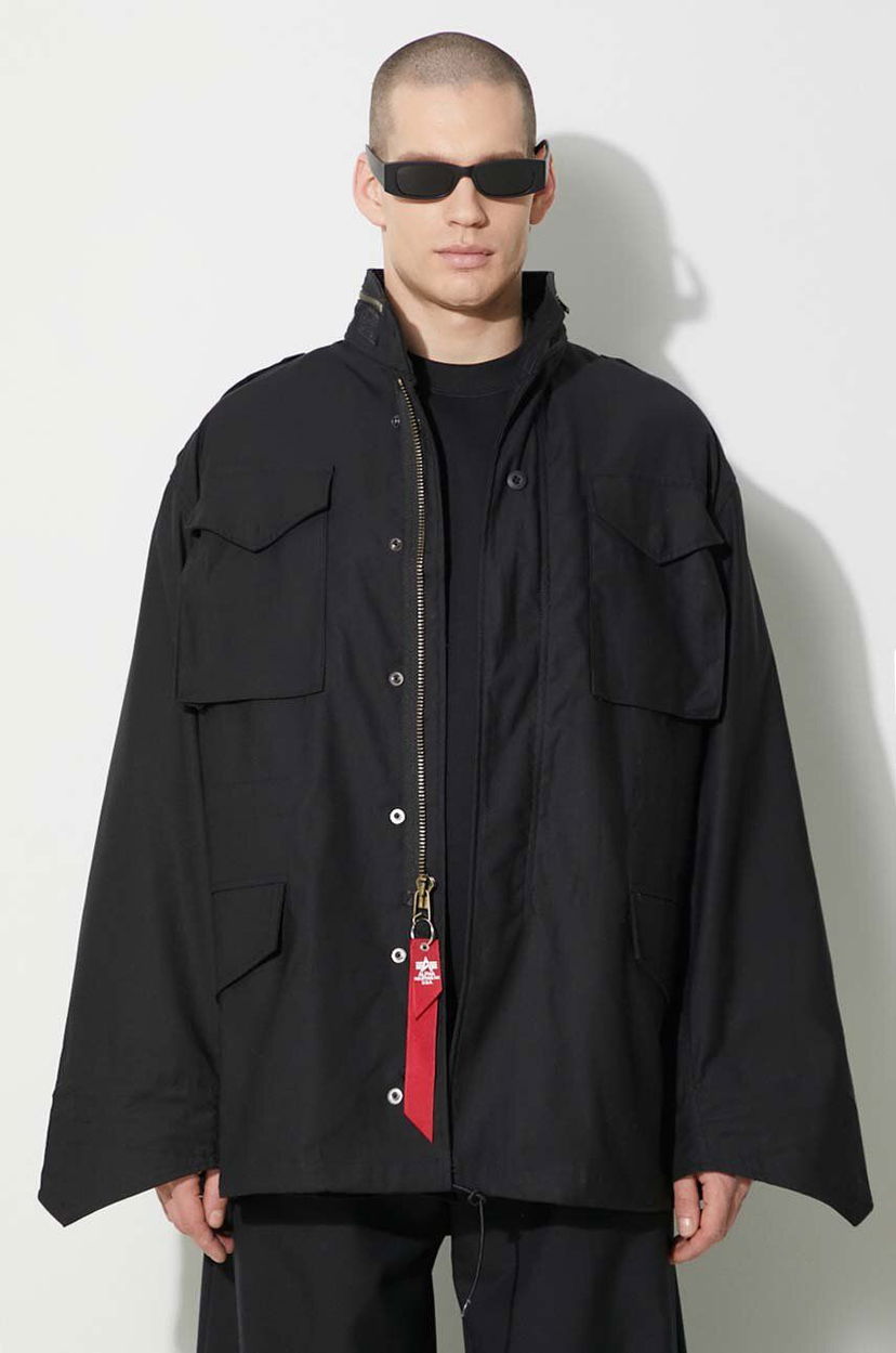 Parka Alpha Industries M-65 Oversize Jacket Čierna | 100103
