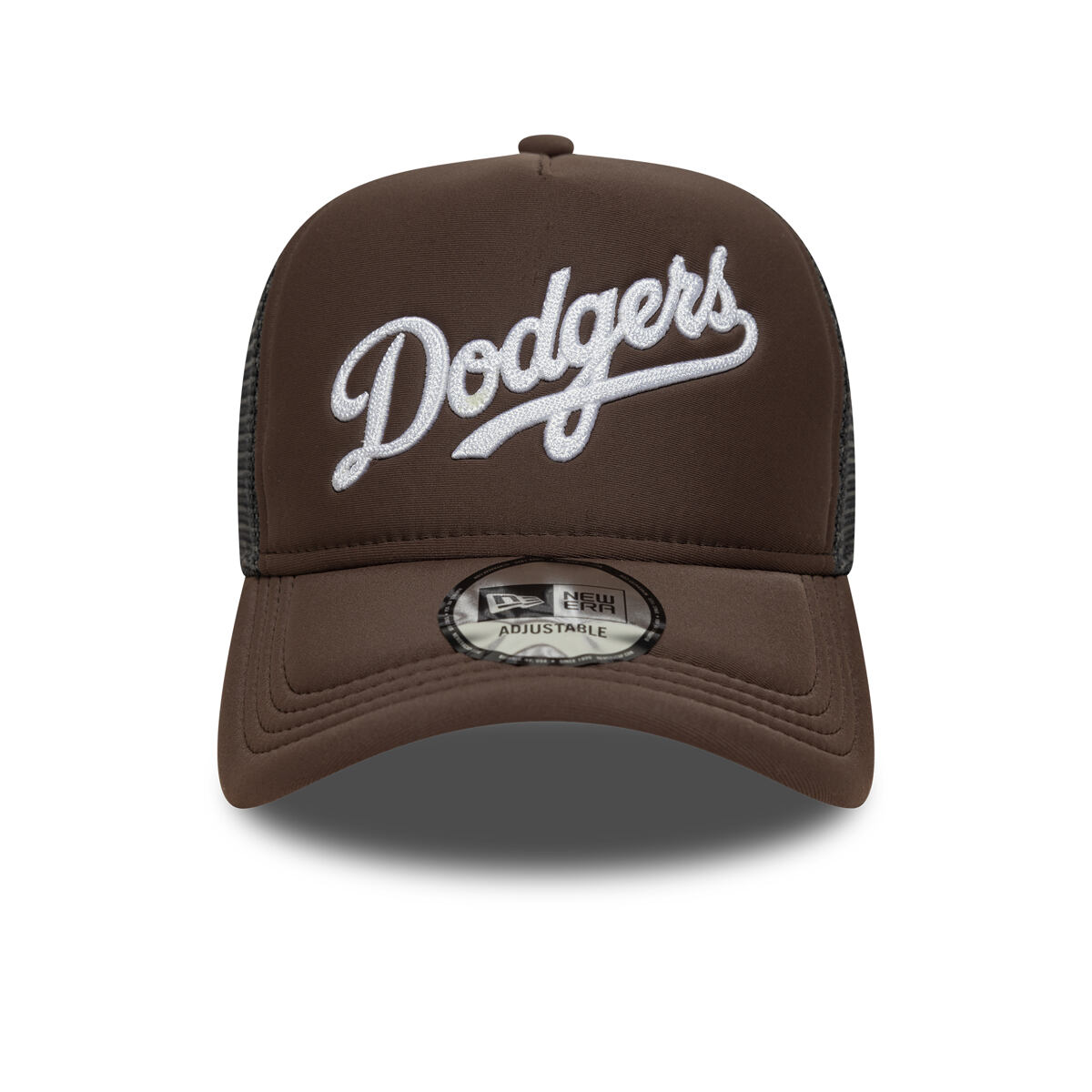 Šiltovka New Era MLB Foam Script 9FORTY Trucker LA Dodgers Adjustable Hat Hnedá | 60691183, 1