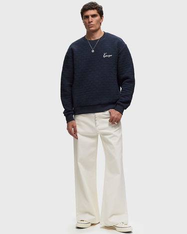 Mikina KENZO WEAVE CLASSIC SWEATSHIRT Navy | FE65SW2154MU.79, 1