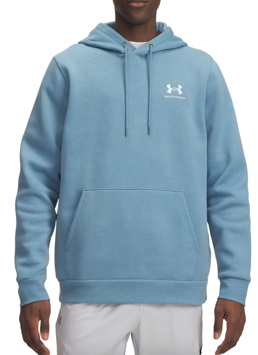 Mikina Under Armour Icon Fleece Hoodie Modrá | 1373880-418, 0