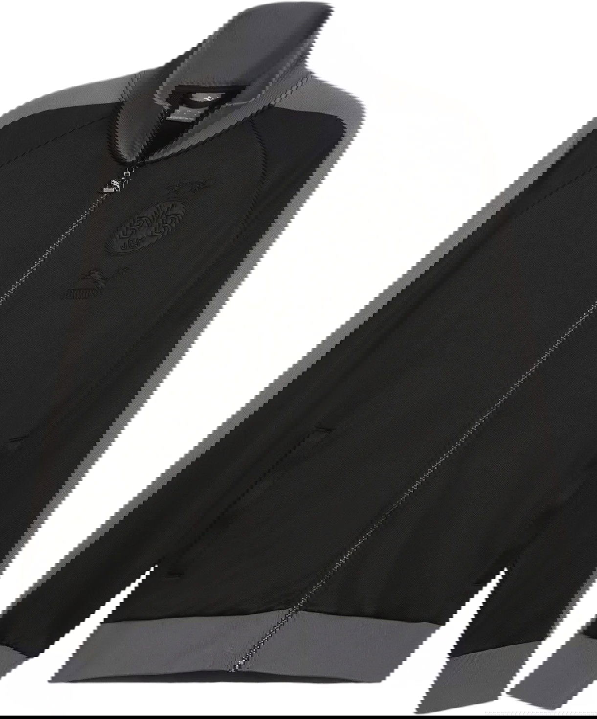 Bunda Puma BVB FtblHeritage T7 Track Jacket Čierna | 769573-06, 0