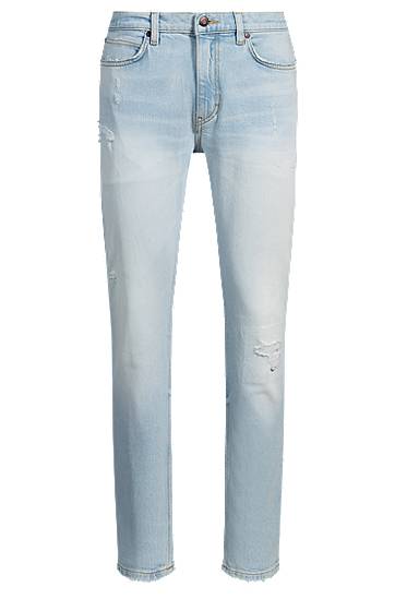 Džínsy BOSS Extra Slim Fit Stretch Jeans Modrá | 50537687, 0