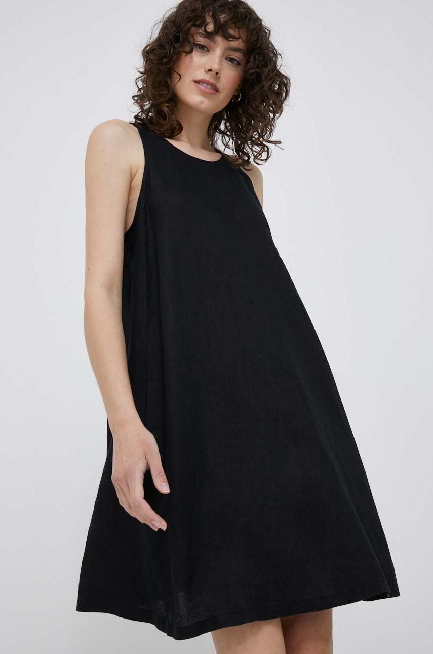 Šaty United Colors of Benetton Dress Čierna | 4AGHDV02U.100, 0