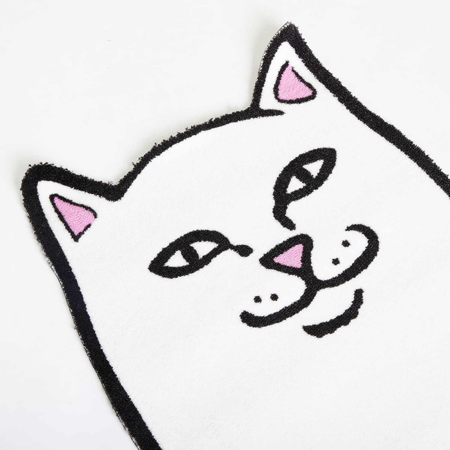 Home decor RIPNDIP RIPNDIP Lord Nermal 4 ft Rug Biela | RNDNERMRUG4FT, 1