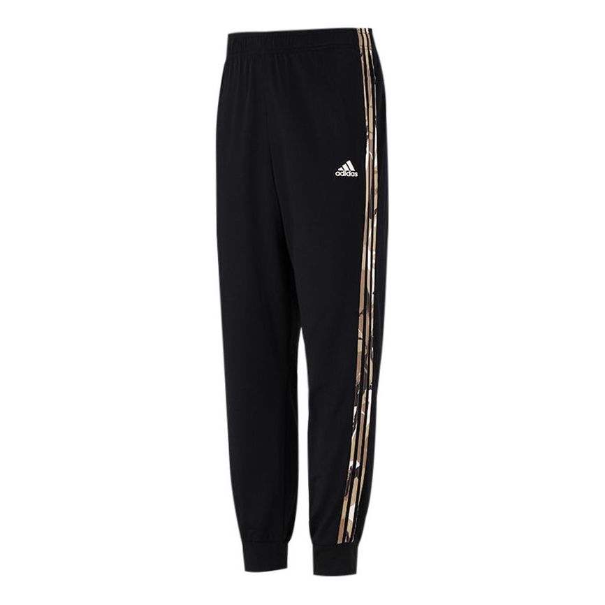 Tepláky adidas Originals adidas Contrasting Stripe Knit Joggers Čierna | H48439, 0